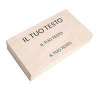 Creative Deco Scatola Portasoldi Personalizzata con Testo