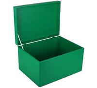 Creative Deco Scatola XXL in Legno Verde, 40 x 30 x 24 cm