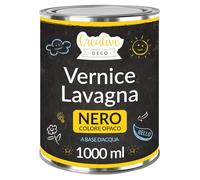Creative Deco Vernice Lavagna Nera a Base d'Acqua, 1000 ml