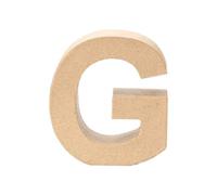 Creative Discount® - Lettera G in cartone, 17,5 x 5,5 cm
