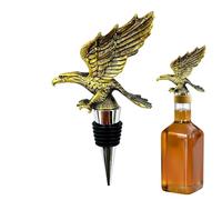 Creative Eagle Head Ŵine Pourer Spout - Decorative Alloy Wine Extractor Dispenser & Stirrer | Elegant Bar Accessories Liquor Aerator Gift For Men, Father's Day, Wine Lovers & Parties