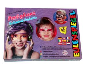 CREATIVE Eulenspiegel 208021, Palette da trucco con colori perlati