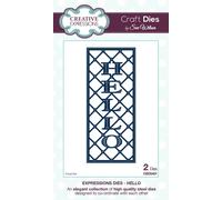 Creative Expressions Collezione - Hello CED5401 Sue Wilson