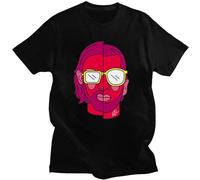 Creative Fashion Le Monde Chico Album PNL Unisex T-Shirt Printed Tee Graphic Top Men Black Shirt S