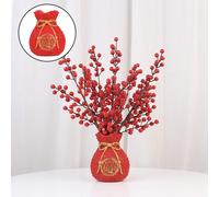 Creative Flower Vase Planter Pot Bag Shape Fortune Holder per Composizioni