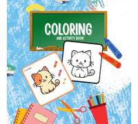 Creative Fun: 8.5x8.5 Coloring, Tracing Letters, Mazes & Blank Pages for Kids: 60 Pages of Learning & Imagination, Coloring Book
