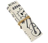 Creative Graffiti Canvas Vintage Bag Holder Roll Up Pencil Bag 19 X 24 cm 2Bello e Attraente