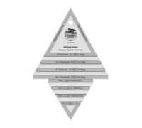 Creative Grids Rigato Stars Attrezzo 12.7cm x 19.1cm Trapunta Righello CGRDH2