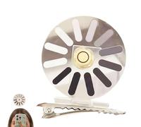 Creative Hairpin, Rotating "Loading…" Digital Icon Clip on Face/Headband, Humorous Tech-Inspired Accessories for Party, Students & Programmers (A, Taglia unica)