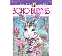 Creative Haven Boho Bunnies Coloring Book