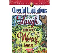 Creative Haven Cheerful Inspirations Coloring Book