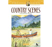 Creative Haven Country Scenes Coloring Book