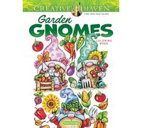 Creative Haven Garden Gnomes Coloring Book