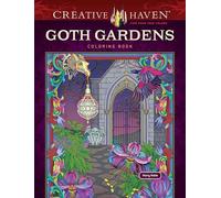 Creative Haven Goth Gardens Coloring Book