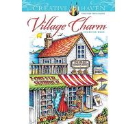 Creative Haven Village Charm Coloring Book
