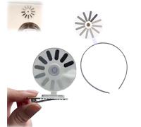 Creative Headband Hairpin, Fun Creative Hairpin Headband with Clips for Women and Men Abstract Art Party Decor for Programmers, Students, Parties (1pcs)