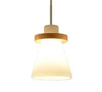 Creative High Transmission Glass Pendant Lamp Lampshade, Japanese Retro Style Chandelier, E27 Base Ceiling Lighting Fixture, Restaurant, Balcony, Bedroom Decoration Hanging Light