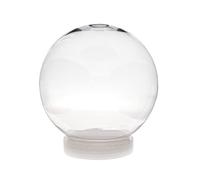 Creative Hobbies Globo d'acqua da 130 mm, in plastica trasparente con tappo a vite, perfetto per fai da te e personalizzazione