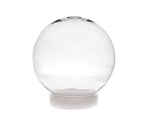 Creative Hobbies Globo d'acqua da 130 mm, in plastica trasparente con tappo a vite, perfetto per fai da te e personalizzazione