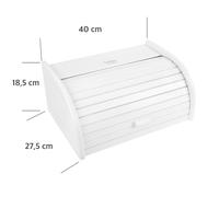 Creative Home Contenitore Grande per Pane di Legno | 40 x 27,5 x 18,5 cm