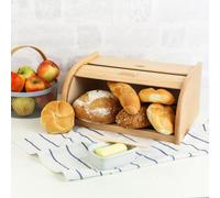 Creative Home Contenitore Grande per Pane di Legno | 40 x 27,5 x 18,5 cm