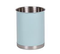Creative Home Portautensili in acciaio inox di calibro pesante, piccolo, diametro 12,7 cm x altezza 16,5 cm, blu oceano