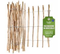 Creative Home Recinzione in Nocciolo a Rotolo, 100 cm x 5 m, Giardino