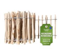 Creative Home Recinzione in Nocciolo a Rotolo, 35 cm x 5 m, Giardino