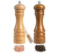 Creative Home Set 2 Macinini Sale e Pepe in Legno di Faggio, 18 cm