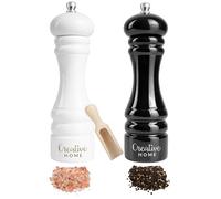 Creative Home Set 2 Macinini Sale e Pepe in Legno di Faggio