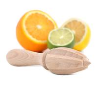 Creative Home Spremi Agrumi Manuale in Legno | 15.5 x 4 cm | Spremi Limone in Faggio Naturale | Estrattore di Succo Manuale | Pratico e Durevole Strumento da Cucina | Design Ergonomico