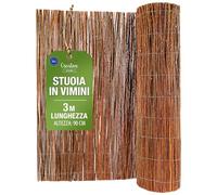 Creative Home Stuoia in Vimini 90 x 300 cm, Giardino