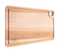 Creative Home Tagliere in Legno di Faggio con Scanalatura, Reversibile