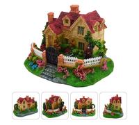 Creative House Model Micro Landscape Villa Ornament for Fish Tank Aquarium