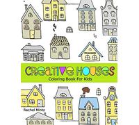 Creative Houses - Coloring Book for Kids: Detailed Architecture Designs, Creative Buildings Patterns For Children