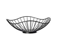 Creative Iron Fruit Bowl Countertop Storage Basket for Snacks Fruit Vegetables Kitchen Decorative Dish (Color : A) (B)