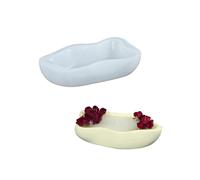 Creative Irregular Sturdy Silicone Mold Set Epoxy Resin Tray Molds Accessory with Edges for Jewelry and Candle Making