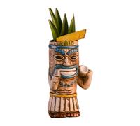 Creative Island Cup Delicato Island Glass Cocktail Vetro Hawaiian Party Mug Drinkware per feste Festival Hawaiian Drink Tazze