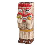 Creative Island Cup Delicato Island Glass Cocktail Vetro Hawaiian Party Mug Drinkware per feste Festival Hawaiian Drink Tazze