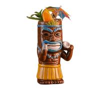 Creative Island Cup Delicato Island Glass Cocktail Vetro Hawaiian Party Mug Drinkware per feste Festival Hawaiian Drink Tazze