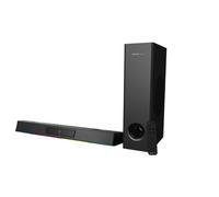 CREATIVE Sound Blaster Katana V2X Soundbar da gioco multicanale 5.1 con subwoofer compatto, potenza di picco di 180W, design a 5 driver tri-amplificati, tecnologia Super X-Fi e illuminazione RGB