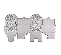 Creative Lace Box Metal Cutting Die Embossing Template Cutting Cutting per Matrimonio Candy Gioielli Storage Die Cuts per la creazione di biglietti