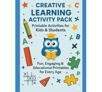 Creative Learning Activity Pack - Fun & Educational Printables for Kids & Students