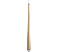 Creative LED Chandelier Long Cone Pendant with Astigmatism Lamp Height Adjustable Ceiling Fixture for Home Kitchen Island, Dining Room, Living Room(Warm Light 3000k,50CM)