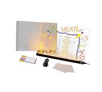Creative Lightpanel USB Run 7 Colori dinamici Controllo della Luce Quattro Mille Attività per Bambini Holiday Deck e Espressione Artistica LED Cancellabile