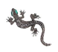 Creative Lizards Shaped Lapel Pin Sturdy Metal Brooch with Retro Charm Suitable for Casual Wear Formal Event Gift Giving European Retro Lizard Brooch