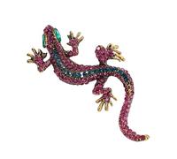 Creative Lizards Shaped Lapel Pin Sturdy Metal Brooch with Retro Charm Suitable for Casual Wear Formal Event Gift Giving European Retro Lizard Brooch