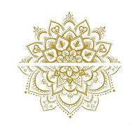 Creative Lotus Flower Wall Stickers Mandala Vinyl Art for Home Interior