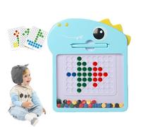 Creative Magnet Pen Doodle Board - Giocattoli educativi in plastica magnetica per scrivere tablet | Fun Learning Tool per ragazze 3+, regalo per la scuola materna, tavola da viaggio, attività