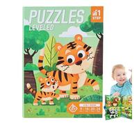 Creative Magnetic Puzzle Book, Educational Travel Activity Toy for Kids, Fun Learning Game for Kids, Ideal for Boys Girls Road Trip Ride Birthday Classroom Play